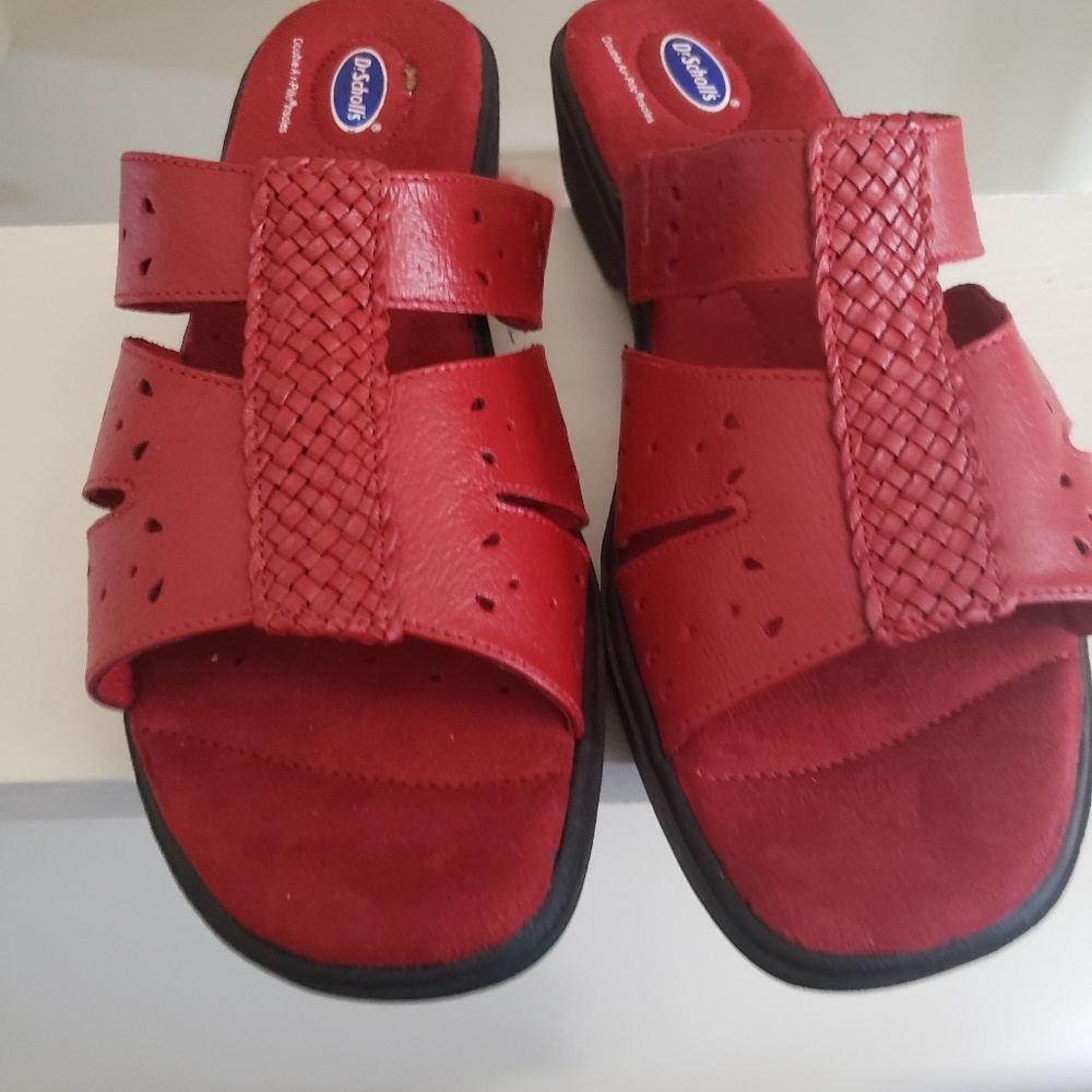 DR SCHOLL'S DOUBLE AIR-PILLO INSOLES SLIDES